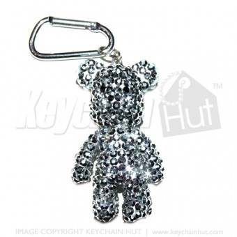 Teddy Diamante Keychain