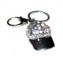Hat Diamante Keychain