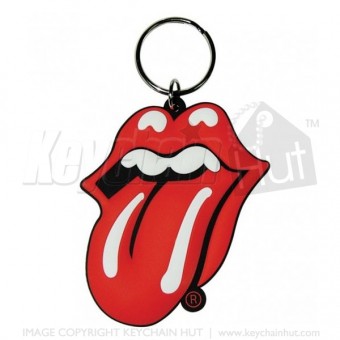 Rolling Stones Tongue & Lips Keychain