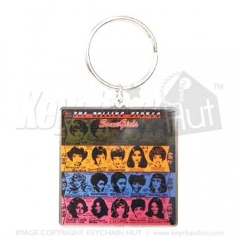 Rolling Stones Some Girls Keychain