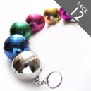 Party Disco ball keychains - Pack of 12
