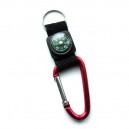 Compass Carabiner Keychain - Various colors