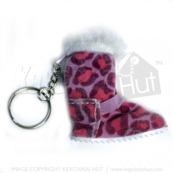 Winter Boot Keychain 