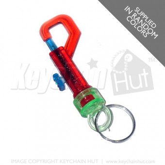 Multicolor Belt Clip Keychain 