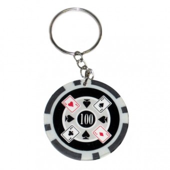 Casino Chip Keychain