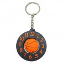 Soft Plastic Spinning Promotional Keychain