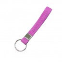 Custom Loop Promotional Keychain - Embossed