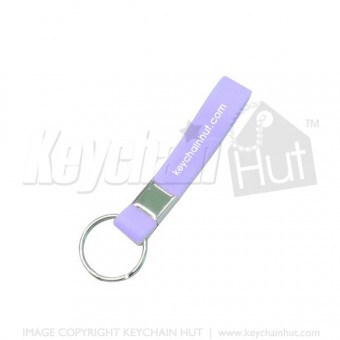 Custom Mini Loop Promotional Keychain - Printed