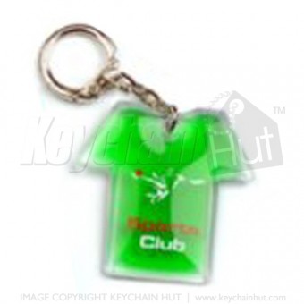 Custom Shape Liquid-filled Keychain