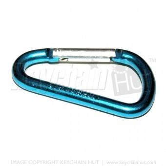 2 3/8 inch (60mm) Carabiner Keychain - various colors
