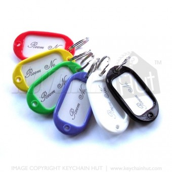 Hotel Room Key Tags - Pack of 6