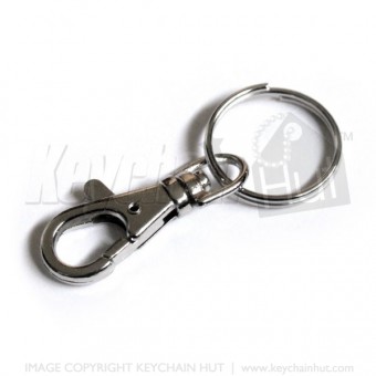 Mini Belt Clip Metal Keychain