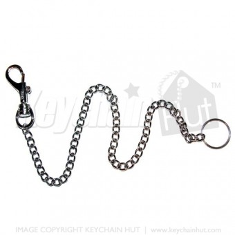 Belt Clip Keychain with long chain