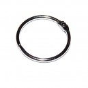 1 inch (25mm) Opening Hinged Rings Pack of 10