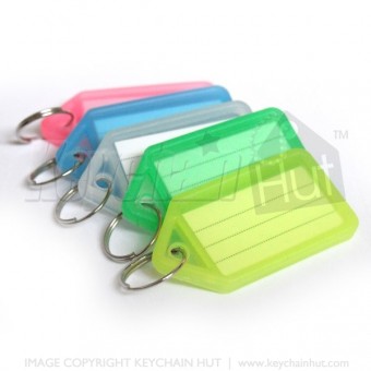 Large Key Tags - Set of 5