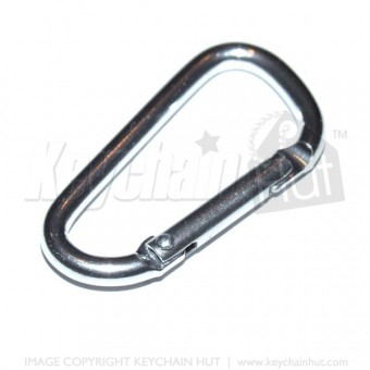 1 3/4 Inch (45mm) Carabiner Keychain - Premium Metal