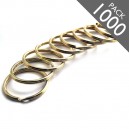 1 Inch Premium Brass Key Rings Pack of 1000