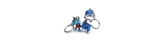 3D PVC Customized Keychains